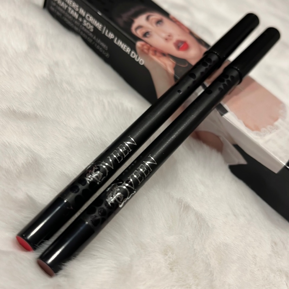 NEW Qveen Studio Partners in Crime Lip Liner Duo